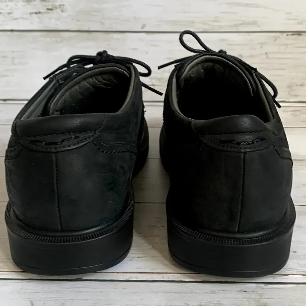 SAS‎ Men's Aden Genuine Leather Lace Up Oxford Shoes in Black